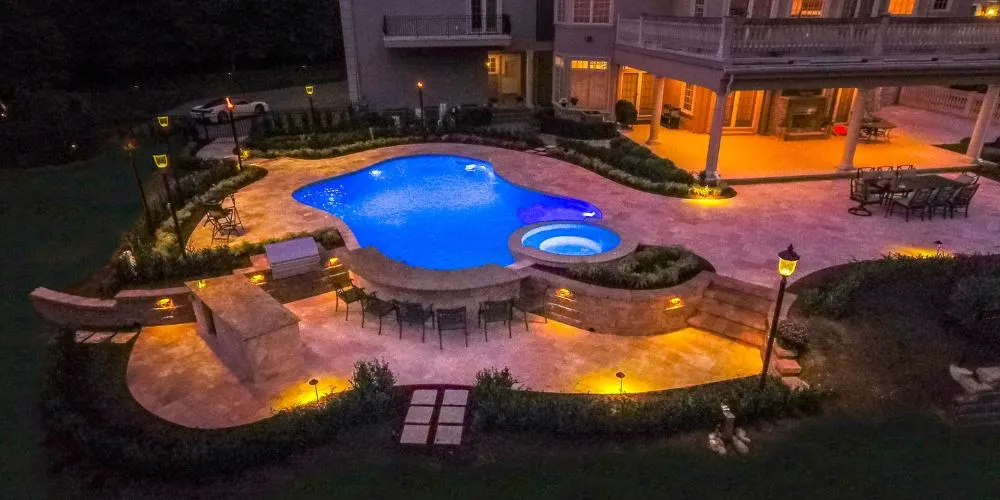 Patio decor and lighting