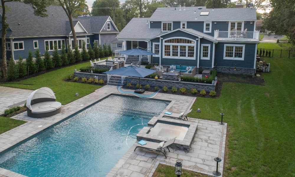 gunite pool in Moorestown PA