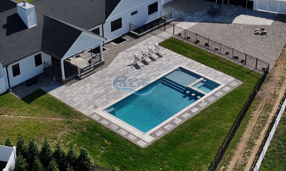 gunite pool in Randolph PA