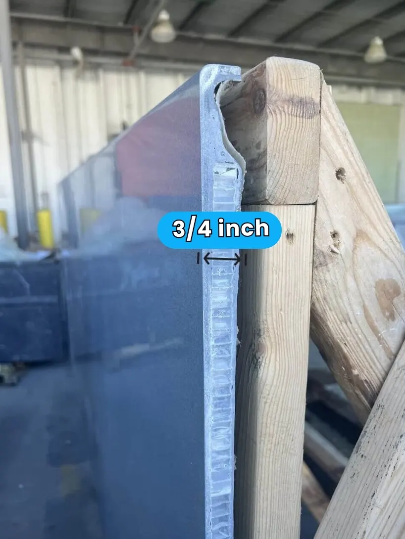 fiberglass pool foundation wall width comparison