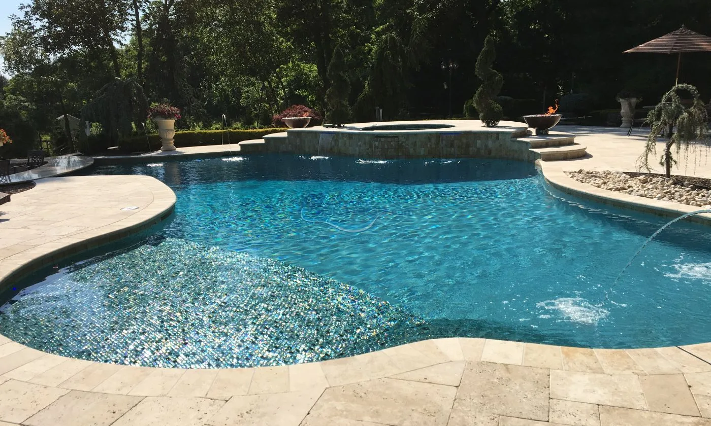 Custom swimming pool in Pennsylvania