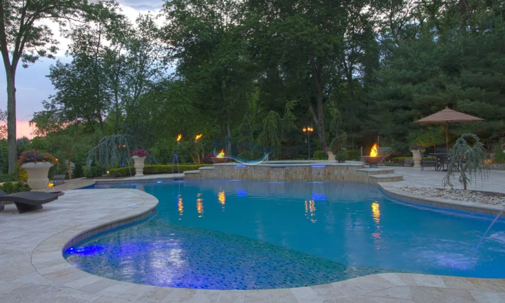 Custom swimming pool in Pennsylvania