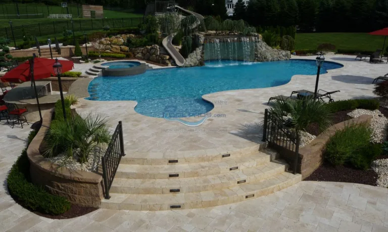 Custom swimming pool in Pennsylvania