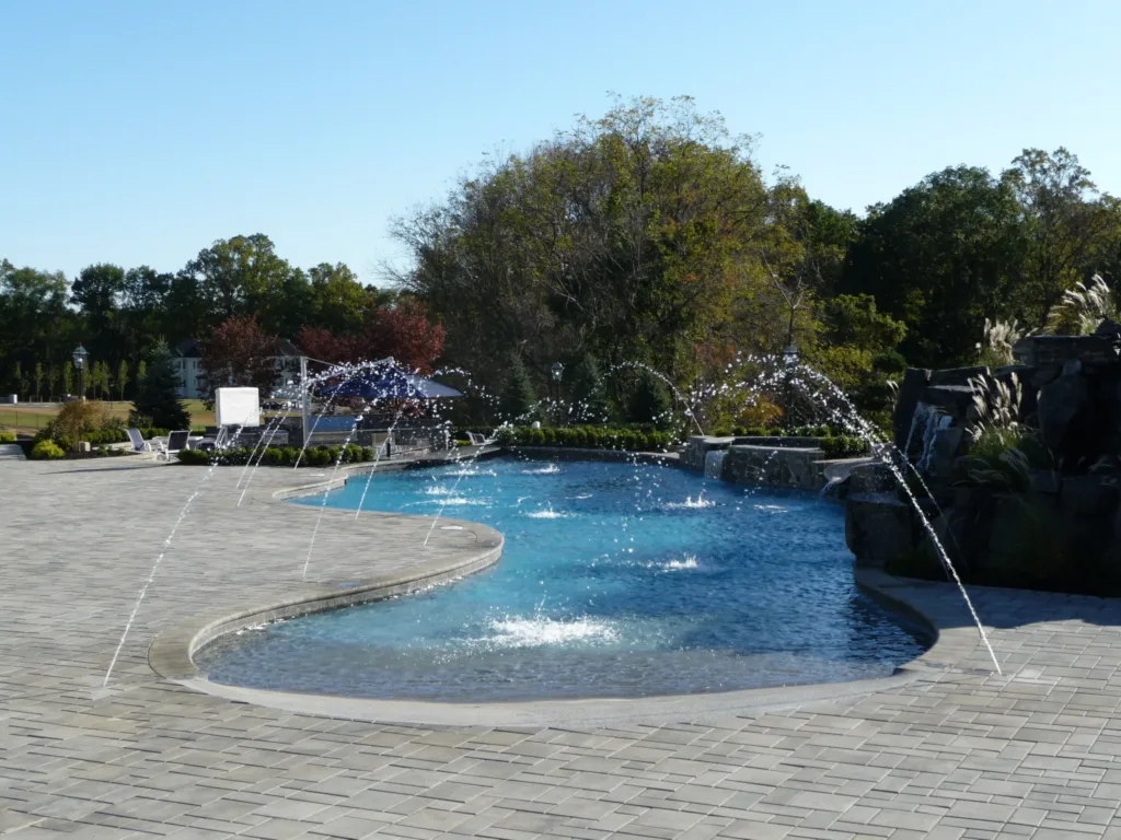 Custom swimming pool in Pennsylvania