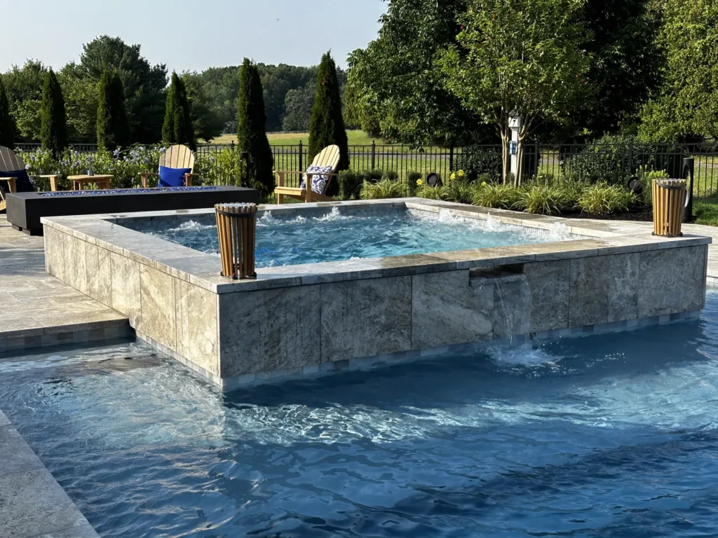 Inground swimming pool in Pennsylvania